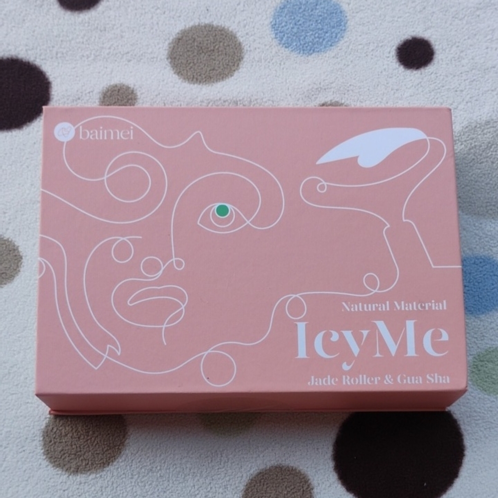 🆕 Baimei IcyMe Jade Roller & Gua Sha Set